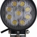 Techspan Megalumen 4-12 Round TractorUtility - 2160LX Flood Beam LED Lamp