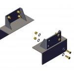 Roll Rite Side Frame Style Tower Mounting Bracket - Set