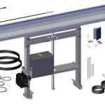 Roll Rite TarpMaster Adjustable Narrow Frame Tower with Pump & Control Box for DC204 Tarp System RR102875_1
