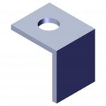 Roll Rite Guide Retainer Bracket for Narrow Sliding Pivot Sliding Rail 46734