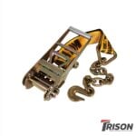 Kinedyne 3" Chain Anchor Ratchet Strap Replacement Fixed End w/ Ratchet