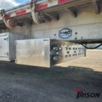 Wood/Tarp Storage Rack with Expanded Metal and Integrated Mounting Brackets