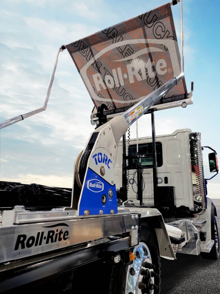 Roll Rite DC850 Electric Tarp System — For Roll-Off Trucks & Hooklift