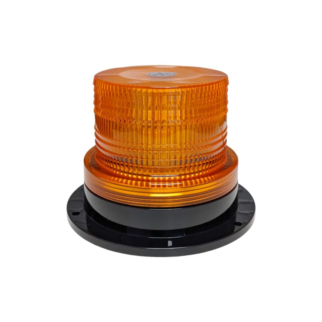 Techspan 745357 Mini LED Beacon – Amber, Surface Mount - Trison Tarps Inc.